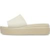 imageCrocs Womens Brooklyn Platform SlidesBone