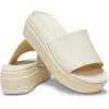 imageCrocs Womens Brooklyn Platform SlidesBone