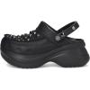imageCrocs Womens Classic Bae Clogs Platform Shoes for WomenBlack Studded