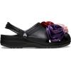 imageCrocs Womens Classic Embellished ClogBlack Rosette