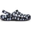 imageCrocs Womens Classic Marbled Tiedye ClogsBlack White