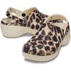 imageCrocs Womens Classic Marbled Tiedye ClogsBoneLeopard Animal Remix