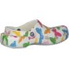 imageCrocs Womens Classic Marbled Tiedye ClogsButterflyWhite