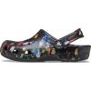 imageCrocs Womens Classic Marbled Tiedye ClogsFloral PrintBlack