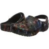 imageCrocs Womens Classic Marbled Tiedye ClogsFloral PrintBlack