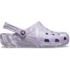 imageCrocs Womens Classic Marbled Tiedye ClogsLavenderMulti