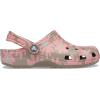 imageCrocs Womens Classic Marbled Tiedye ClogsMushroomMulti Flower