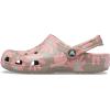 imageCrocs Womens Classic Marbled Tiedye ClogsMushroomMulti Flower