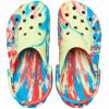 imageCrocs Womens Classic Marbled Tiedye ClogsSulphurMulti