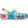 imageCrocs Womens Classic Marbled Tiedye ClogsSulphurMulti