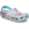 imageCrocs Womens Classic Marbled Tiedye ClogsWatercolor Floral