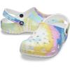 imageCrocs Womens Classic Marbled Tiedye ClogsWhiteMulti