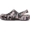 imageCrocs Womens Classic Solar Rainbow ClogsBlackBleach Dye