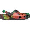 imageCrocs Womens Classic Solar Rainbow ClogsMultiBlack
