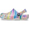 imageCrocs Womens Classic Solar Rainbow ClogsPastel Swirl