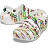 imageCrocs Womens Classic Solar Rainbow ClogsPastel Tie Dye