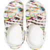 imageCrocs Womens Classic Solar Rainbow ClogsPastel Tie Dye