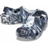 imageCrocs Womens Classic Solar Rainbow ClogsWhiteBlack