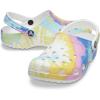 imageCrocs Womens Classic Solar Rainbow ClogsWhiteMulti