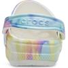 imageCrocs Womens Classic Solar Rainbow ClogsWhiteMulti