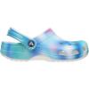 imageCrocs Womens Classic Solar Rainbow ClogsWhiteMulti Solarized