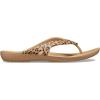 imageCrocs Womens Kadee II Flip FlopsLeopardGold