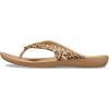 imageCrocs Womens Kadee II Flip FlopsLeopardGold