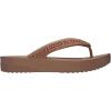 imageCrocs Womens Platform Flip Flop SandalDiamonte Bronze