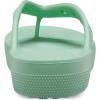 imageCrocs Womens Platform Flip Flop SandalJade Stone