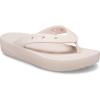 imageCrocs Womens Platform Flip Flop SandalQuartz