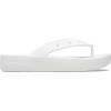 imageCrocs Womens Platform Flip Flop SandalWhite