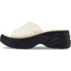 imageCrocs Womens Skyline Slides SandalVanillaBlack