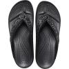 imageCrocs Womens Sloane Embellished Wedge Flip FlopsBlack Glitter