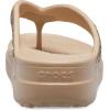 imageCrocs Womens Sloane Embellished Wedge Flip FlopsGold Glitter