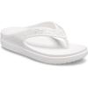 imageCrocs Womens Sloane Embellished Wedge Flip FlopsWhite Glitter