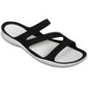 imageCrocs Womens Swiftwater SandalBlackWhite