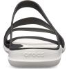 imageCrocs Womens Swiftwater SandalBlackWhite
