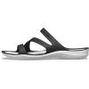 imageCrocs Womens Swiftwater SandalBlackWhite