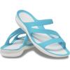 imageCrocs Womens Swiftwater SandalWhiteDigital Aqua