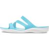 imageCrocs Womens Swiftwater SandalWhiteDigital Aqua