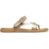 imageCrocs Womens Tulum Toe Post SandalsMetallic Champagne