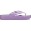 imageCrocs Womens Via Platform Flip FlopOrchid