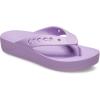 imageCrocs Womens Via Platform Flip FlopOrchid