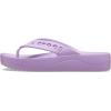 imageCrocs Womens Via Platform Flip FlopOrchid