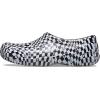 imageCrocs unisexadult mens On the Clock Clog Slip Resistant ShoesBlackWhite