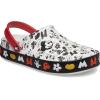 imageCrocs unisexadult womens Mickey Off Court ClogWhite