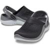 imageCrocs unisexchild girls Literide 360 ClogBlackSlate Grey