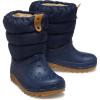 imageCrocs Classic Neo Puff Boot ToddlerNavyGum
