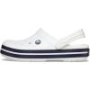 imageCrocs Unisex Adult Crocband ClogWhiteWhiteNavy