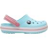 imageCrocs Unisex Child Crocband ClogsIce BlueWhite